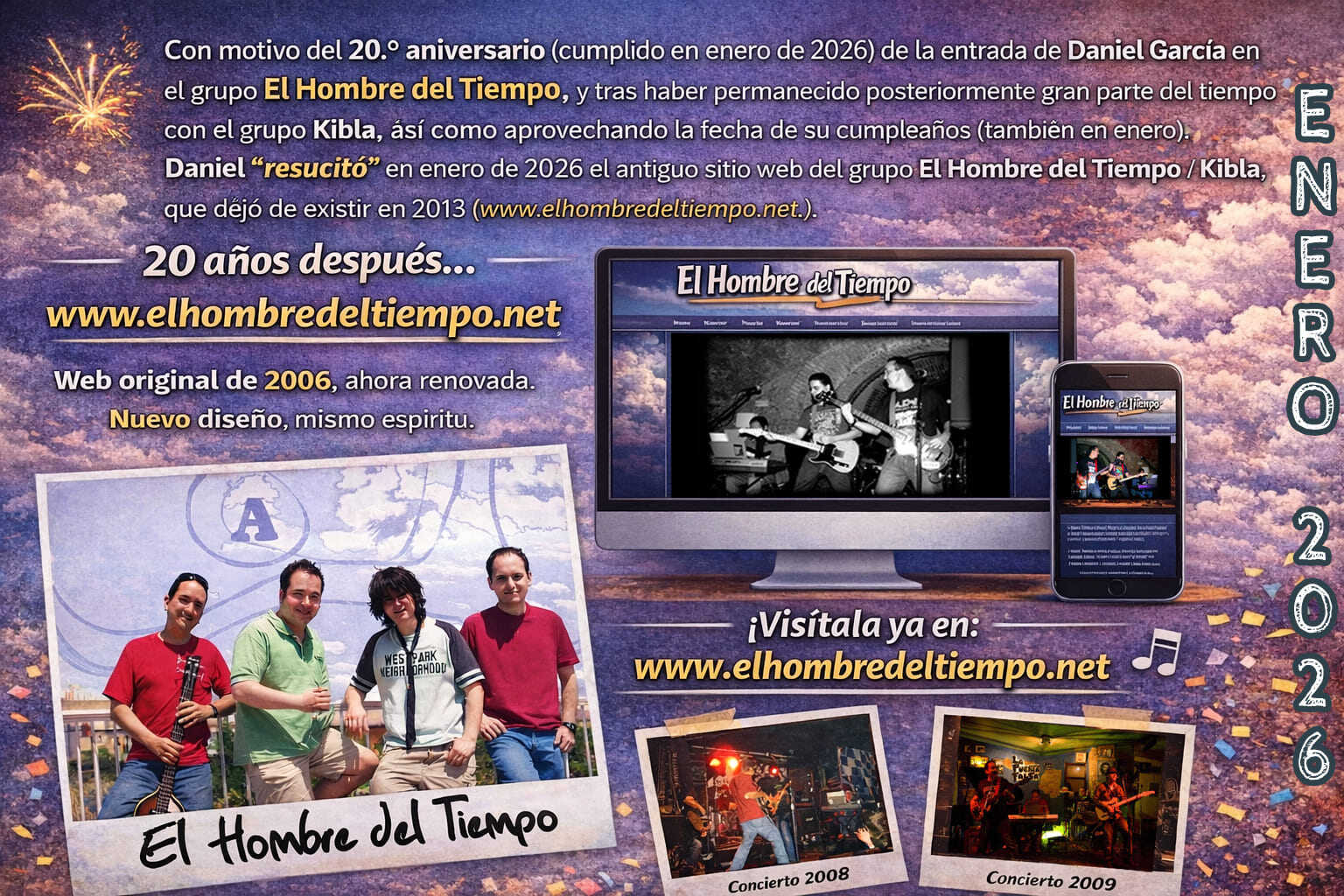 Cartel 20.º aniversario (2026)