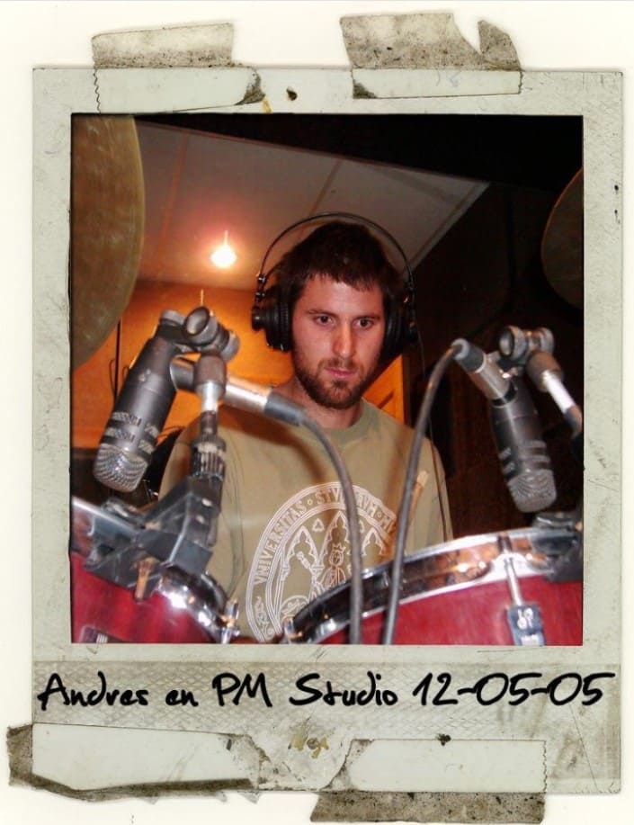 Andrés Lafuente – Baterista