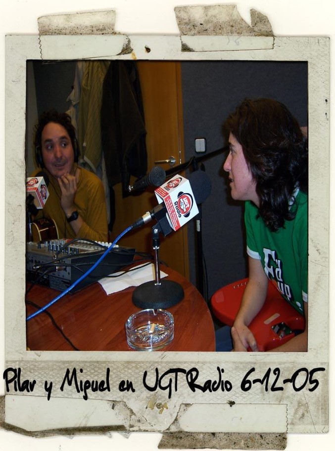 Pilar y Miguel en UGT Radio (2005)